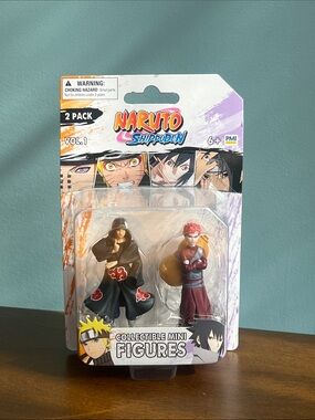 Naruto Shippuden Collectible Mini Figures 2-Pack